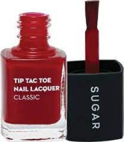 5 Ml Thick Liquid Glossy Shine Red Nail Polish Shelf Life: 6 Months