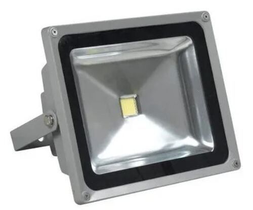 Grey And Black 60 Watt 220 Voltage Ip55 Protection Square Aluminum Body Led Flood Light