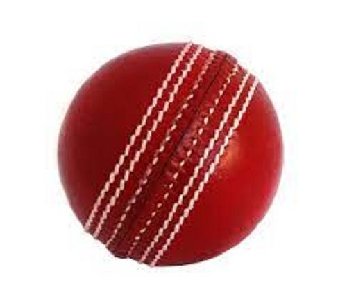 Straight Forward And Durable Light Weight Red Leather Cricket Ball