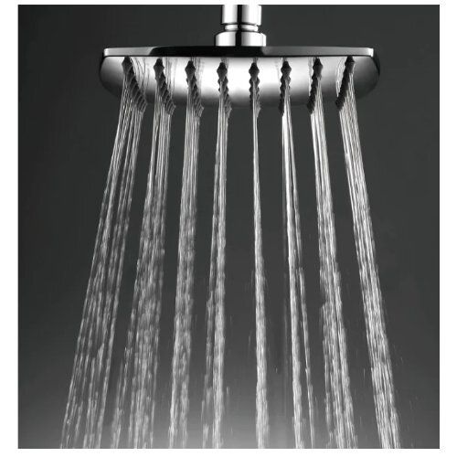 Rectangular Tosch Stainless Steel 304 Curve Overhead Premium Heavy Shower