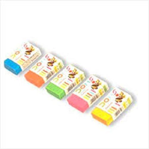 Soft And Smooth Page  Multicolored Fancy A4 Size Eraser For Kids 