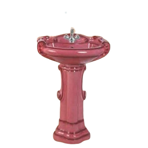 चिकना और सुंदर डिज़ाइन ग्लॉसी फ़िनिश साफ़ करने में आसान आधुनिक बाथरूम वॉश बेसिन