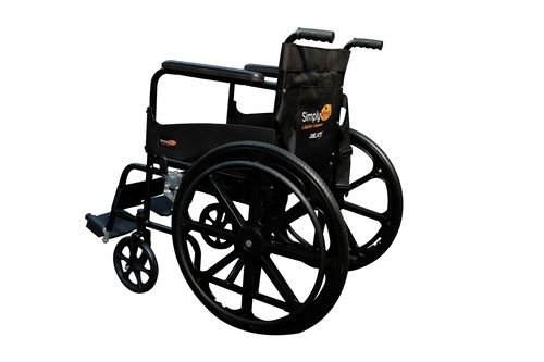 Sturdy Construction Easy To Move Rejoy Basic Powder Coated Manual Wheelchair (SMR-02)