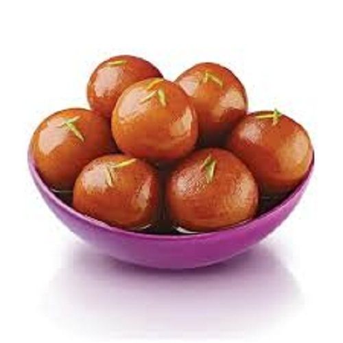 Mouth Watering Hygienically Prepared Sweet And Tasty Brown Soft Gulab Jamun Fat: 10% Percentage ( % )