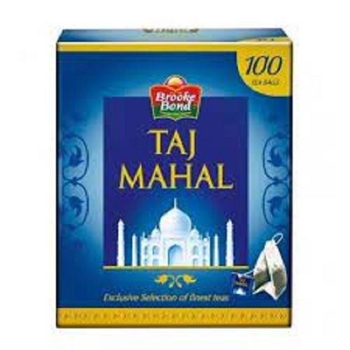 Organic Brooke Bond Tajmahal Aromatic Tea Bag Pack Size 100 Tea Bags Caffeine (%): 0.22 Grams (G)