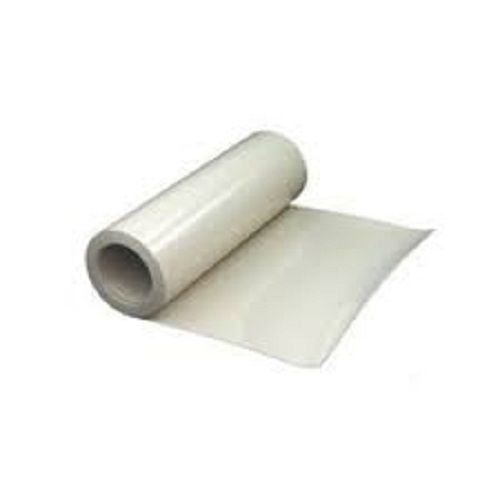 White Plain 100 Meters Size With Rectangular Shape Fireproof Glassine Paper