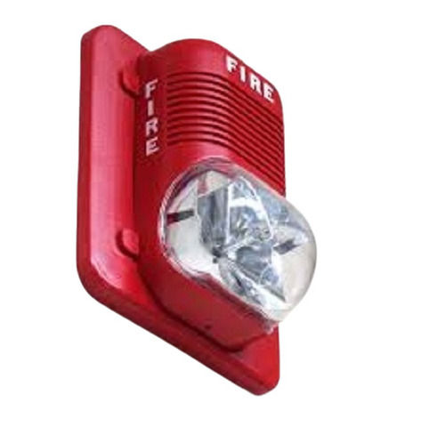 Ruggedly Constructed And Easy To Install Fire Alarm Strobe For Office Buildings Alarm Light Color: Red