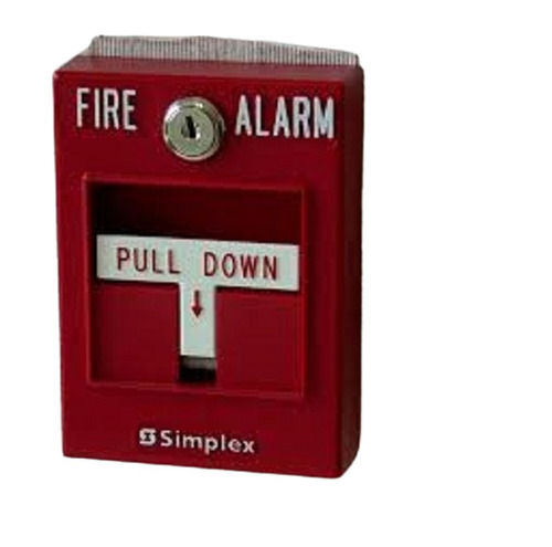 Ruggedly Constructed And Easy To Install Simplex Manual Pull Down Fire Alarm For Office Buildings