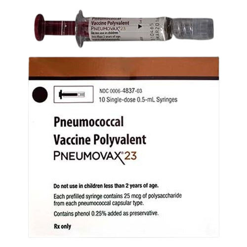 Pneumococcal Vaccine Polyvalent Pneumovax Injection