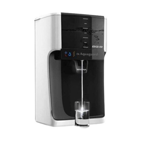 Dr. Aquaguard Eureka Forbes Magna Nxt Hd Ro + Uv Water Purifier, White & Black, 7 Liter Installation Type: Wall Mounted