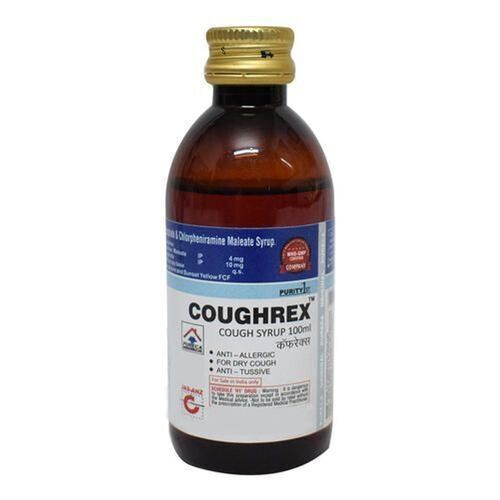 Coughrex Cough Syrup,100 Ml Generic Drugs