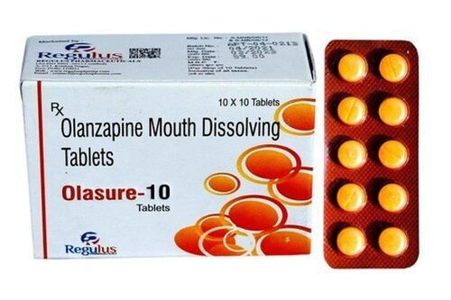 Olanzapine Mouth Dissolving Tablets,10 Mg 10X10 Tablets Shelf Life: 1 Years