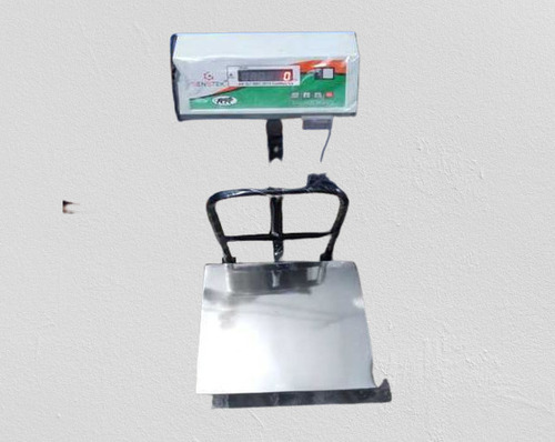 Silver Senstek An Iso 9001 60 Kgs Digital Display Electronic Weighting Scale Machine