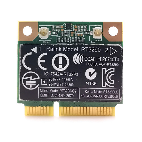 Red Laptop Internal Wireless Network Card 3.0 Bluetooth Mini Pcie Wifi Card For Hp Rt3290 Sps