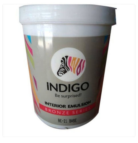 More Gloss Finish Water Based Type Indigo Interior Emulsion Paint Bronze Series Chemical Name: Sodium Alginate