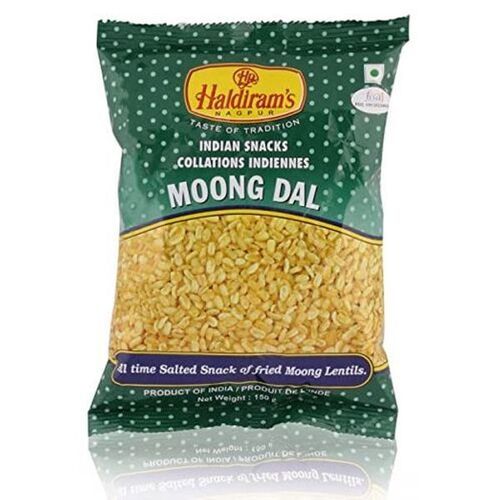 Packaed In Semi-Biodegradable Crunchy Spicy Moong Dal Salty Fired Organic Namkeen Mixture Moong Dal ,Green Pack