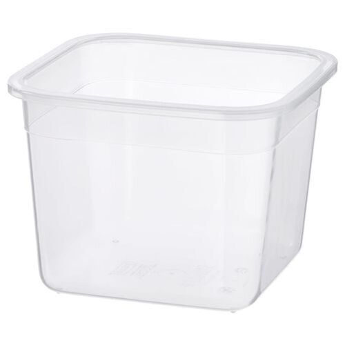 Poly Carbonate Disposable White Plastic Good Quality Safe Clean Food Container 