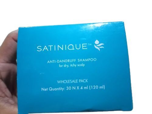 White Satinique Anti Dandruff Smooth 100% Natural Shampoo 