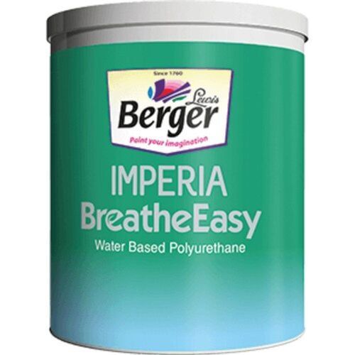 Eco-friendly Long-lasting High Gloss Smooth Berger Imperia Breathe Easy,3.6 L