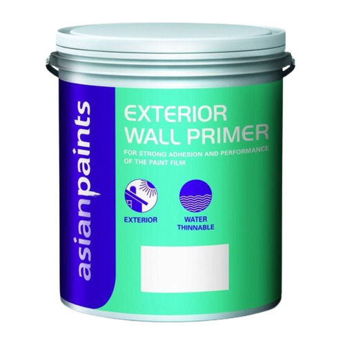 Glossy Finish Excellent Resistant Waterproofing Asian Paints Exterior Wall Primer,4L Chemical Name: Sodium Alginate