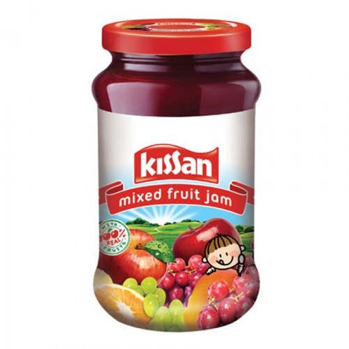 Mouthwatering Delicious Healthful Sweet Kissan Mixed Fruit Jam, 250 Gm Bottel Shelf Life: 12 Months