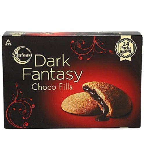 Pure Delight Luxurious Molten Gooey Choco Creamy Cookie Sunfeast Dark Fantasy Testy Choco Fills Fat Content (%): 27.2 Grams (G)