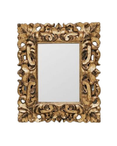 Wood Lightweight Termite Resistant And Antique Look Golden Wooden Design Photo Frame