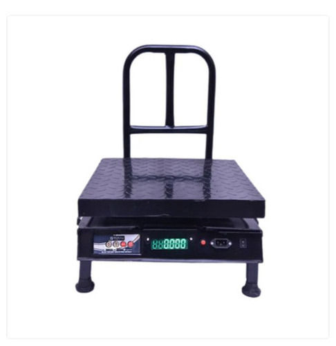 100 Kilograms Capacity Black Mild Steel Electronic Weighting Scale Machine 