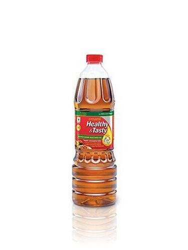 Healthy Cold-Pressed Fractionated Refined Mustard Oil - 1 Litre Bottle | Heart-Healthy, Immunity-Boosting, Preserves Natural Qualities, 9-12 Month Shelf Life