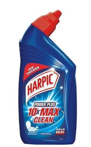 Blue 500 Ml, 10X Max Clean And Power Plus Floral Fragrance Liquid Toilet Cleaner 