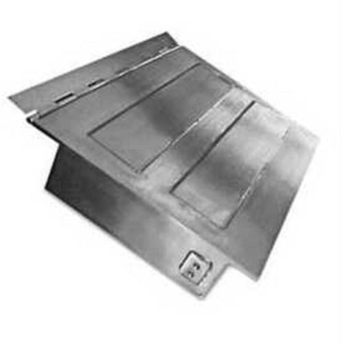 Silver Polished Stainless Steel Flat Plate Magnet For Industrial Use