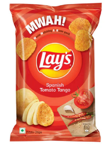 Crispy And Tasty Spanish Tomato Tango Flavor Ready To Eat Lays Potato Chips