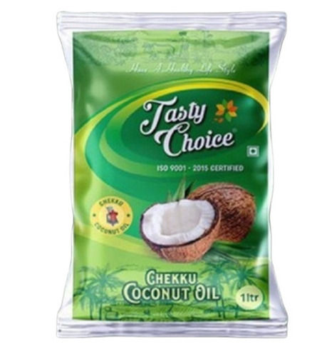 Common Pack Of 1 Liter Pure And Natural Tasty Choice Edible Chekku Coconut Oil For Cooking