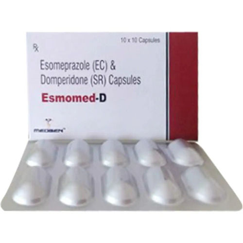 Esomeprazole (Ec) & Domperidone (Sr) Capsules Esmomed-D General Medicines