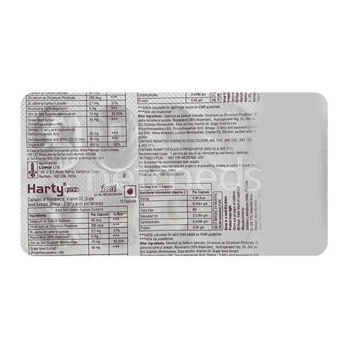 Harty Plus - 10 Capsules General Medicines