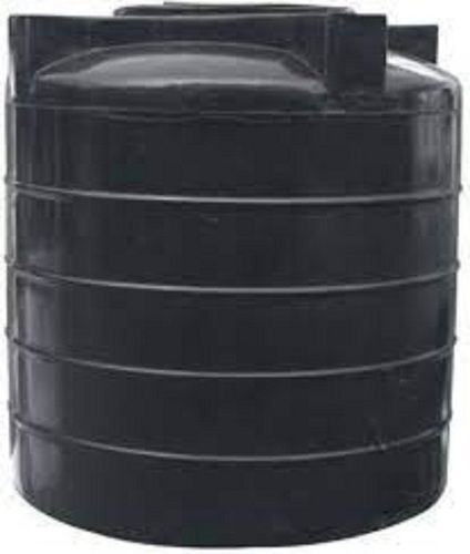 Black 2000 Liter Capacity Aqua Plastic Water Storage Tank For Home And Hotel 