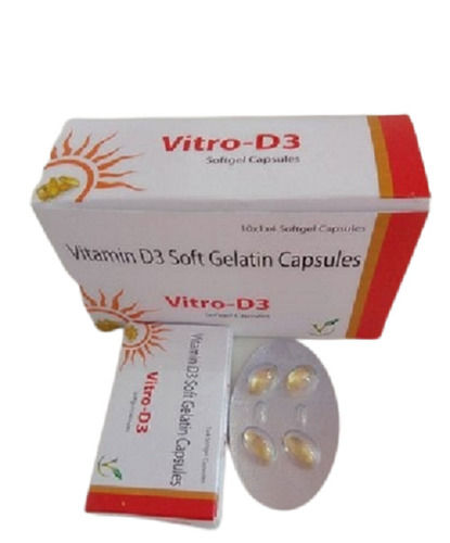 Vitamin Vitro-D3 Soft Gelatin Capsules Dosage Form: Tablet