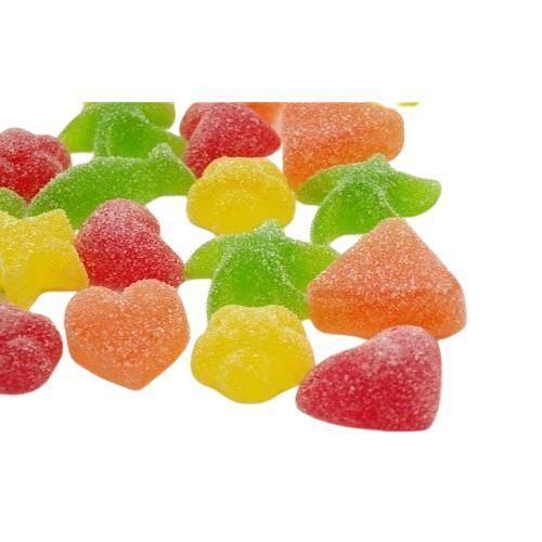 Natural Fruit Extracts Multi-Color And Shape Fruit Jelly Candy