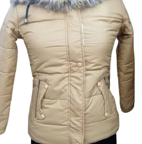 Breathable And Soft Plain Casual Wear Jacket For Ladies Cotton