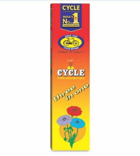 Straight Imaginative And Generate Smells With Beautifull Indias No.1 Cycle Agarbatti Incence Stick,3 In 1 