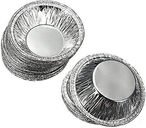 For Party And Functions Use Good Quality Lightweight Eco-Friendly Silver Disposable Bowl, Pack Of 60