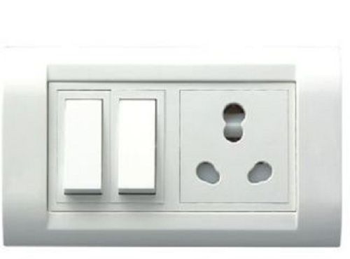 Scratch Resistance Plastic White Electrical Switch Max. Current: 200Mamp Milliampere (Ma)