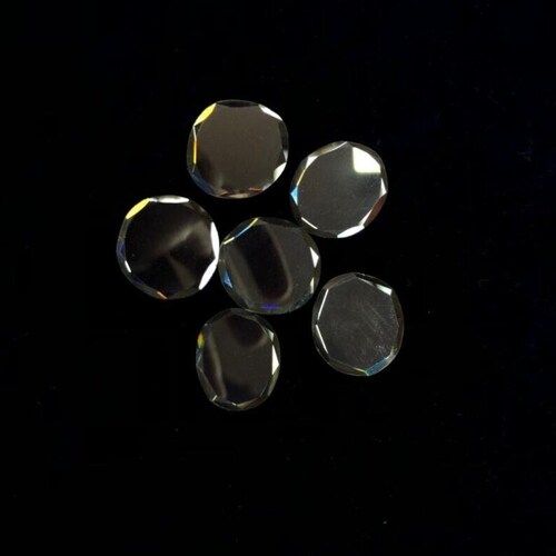 Moissanite White Polik Diamond 6 Pcs Of Round Shape For Diamond Ring And Other Diamond Jewelry