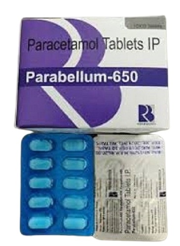 Parabellum 650 Paracetamol Tablets 10 X 10 Tablet Pack
