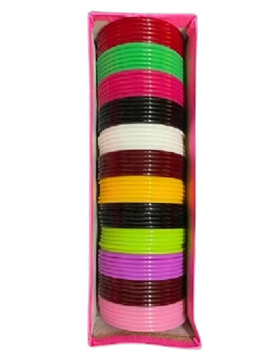 महिलाओं के लिए त्वचा के अनुकूल हल्की और सुंदर प्लेन ऐक्रेलिक चूड़ियां लिंग: महिलाएं