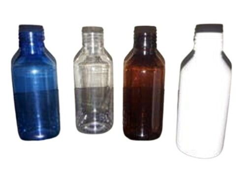Pet Syrup Bottles With Screw Lid