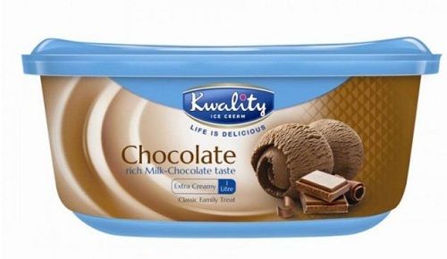 Rich Taste Delicious Kwality Chocolate Ice Cream With 1 Kg X 1 Pack Age Group: Adults