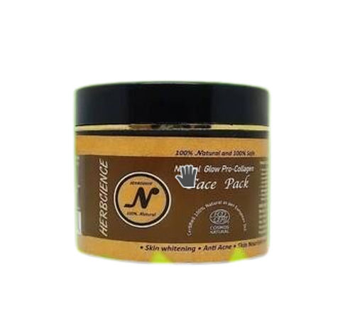 Herbcience 100% Natural Glow Pro Collagen Face Pack
