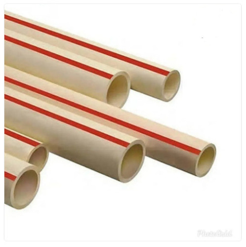 White 20Mm Diameter And 3.5Mm Thickness Round Shape Pvc Plastic Pipe For Indoor Length: 10  Meter (M)