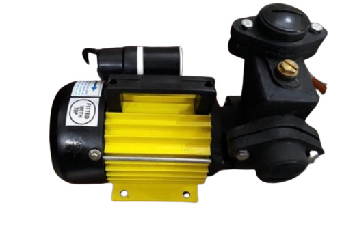 Black and Yellow Electromechanical Water Pump Motor - 250-1500 Watts, Drip-Proof with Mechanical Seal, High Pressure, Single Phase, 32kg Weight